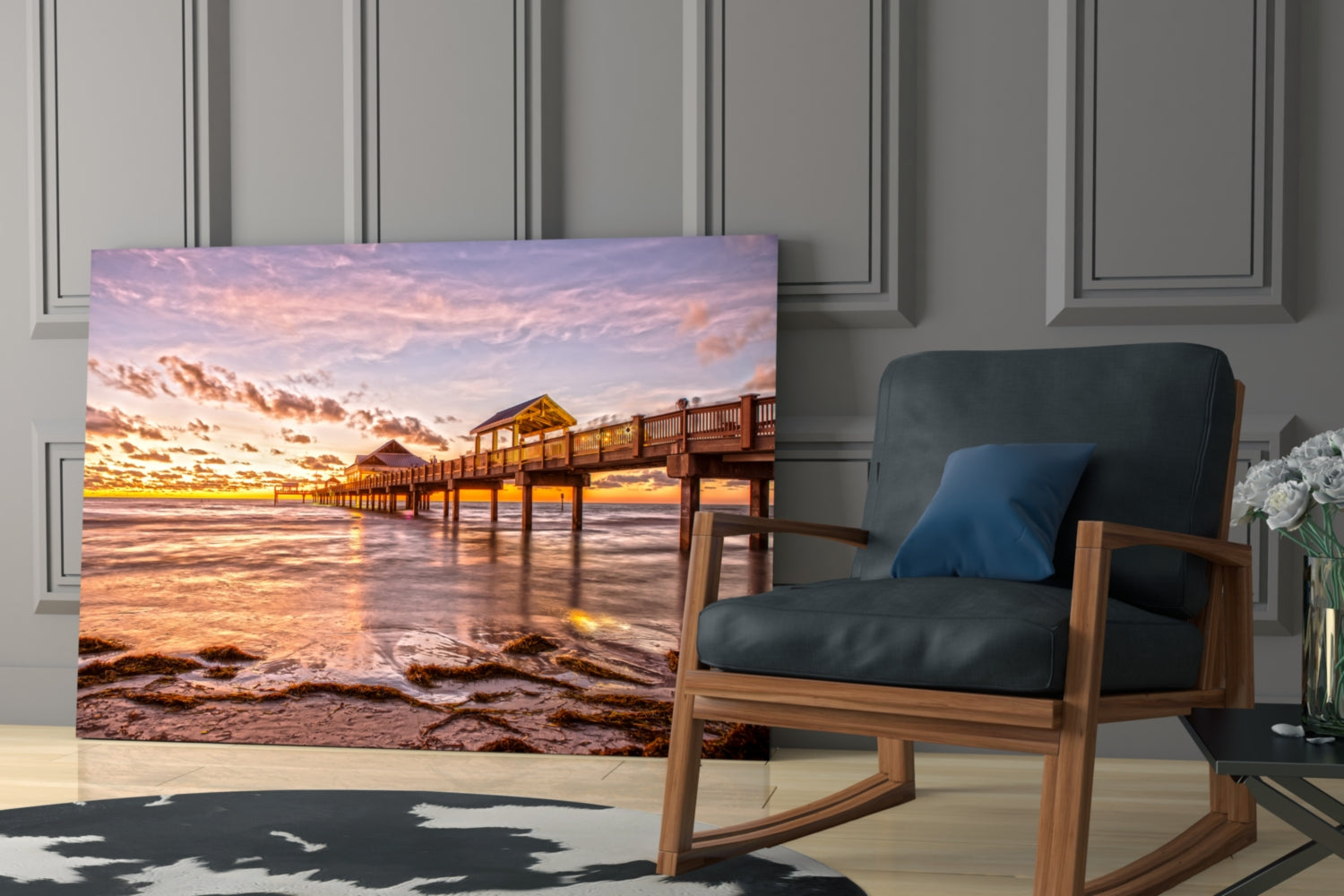 Dock Glass Wall Art