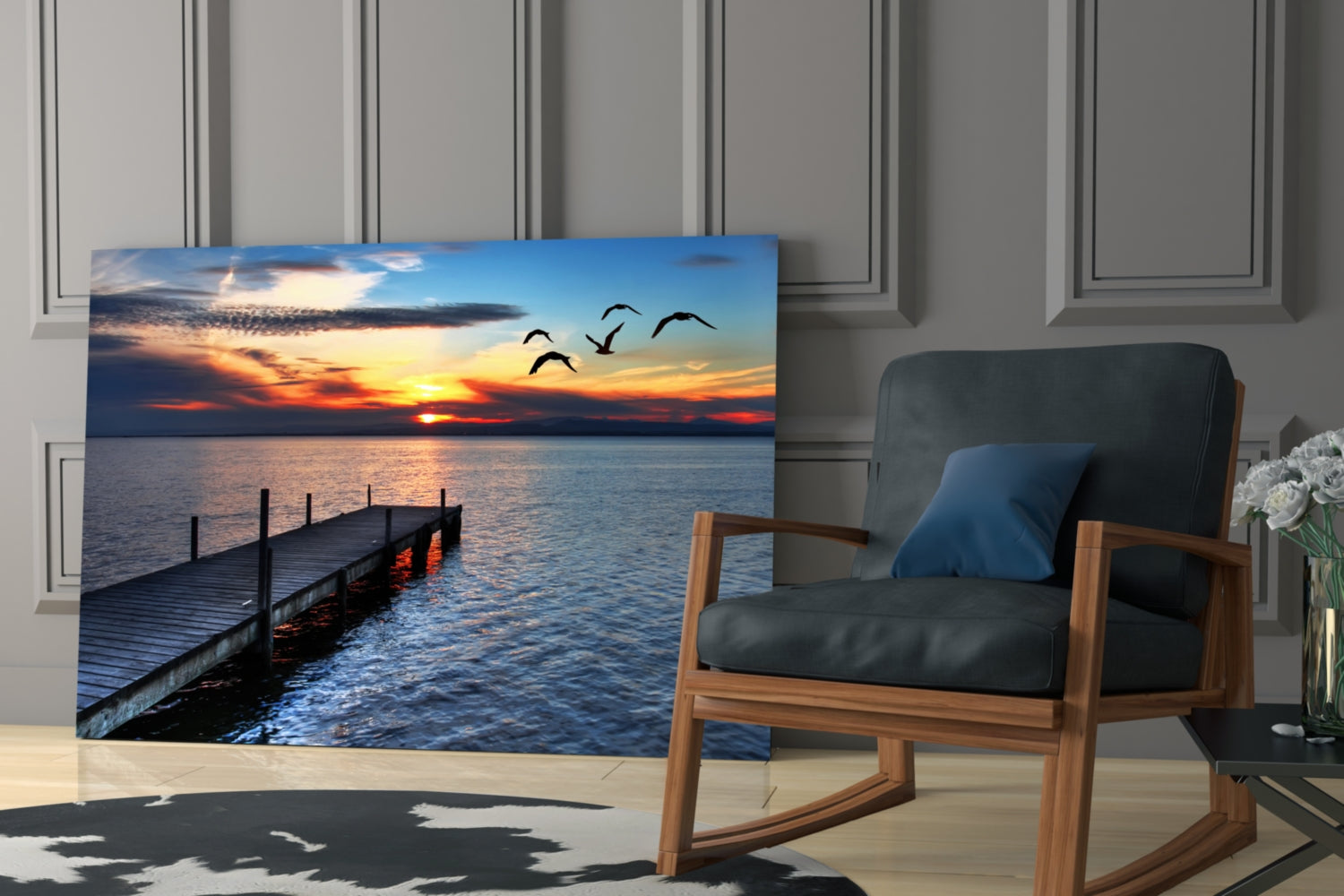 Dock Glass Wall Art