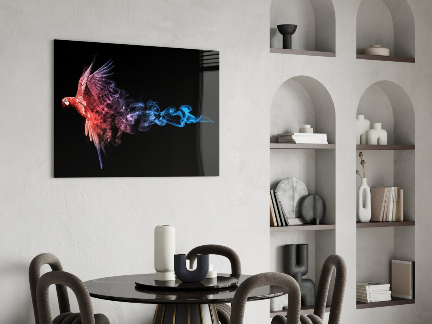 Parrot Glass Wall Art