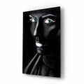 Female Portrait 11 Glass Wall Art