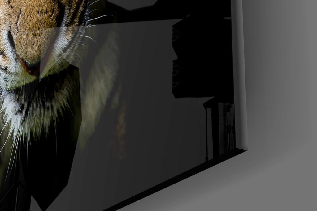 Tiger Glass Wall Art