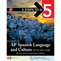 5 Steps to a 5: AP Spanish Language and Culture [With DVD ROM] - Paperback