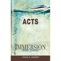 Immersion Bible Studies: Acts - Paperback