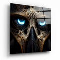 Bravery in The Eyes Glass Wall Art  || Designers Collection