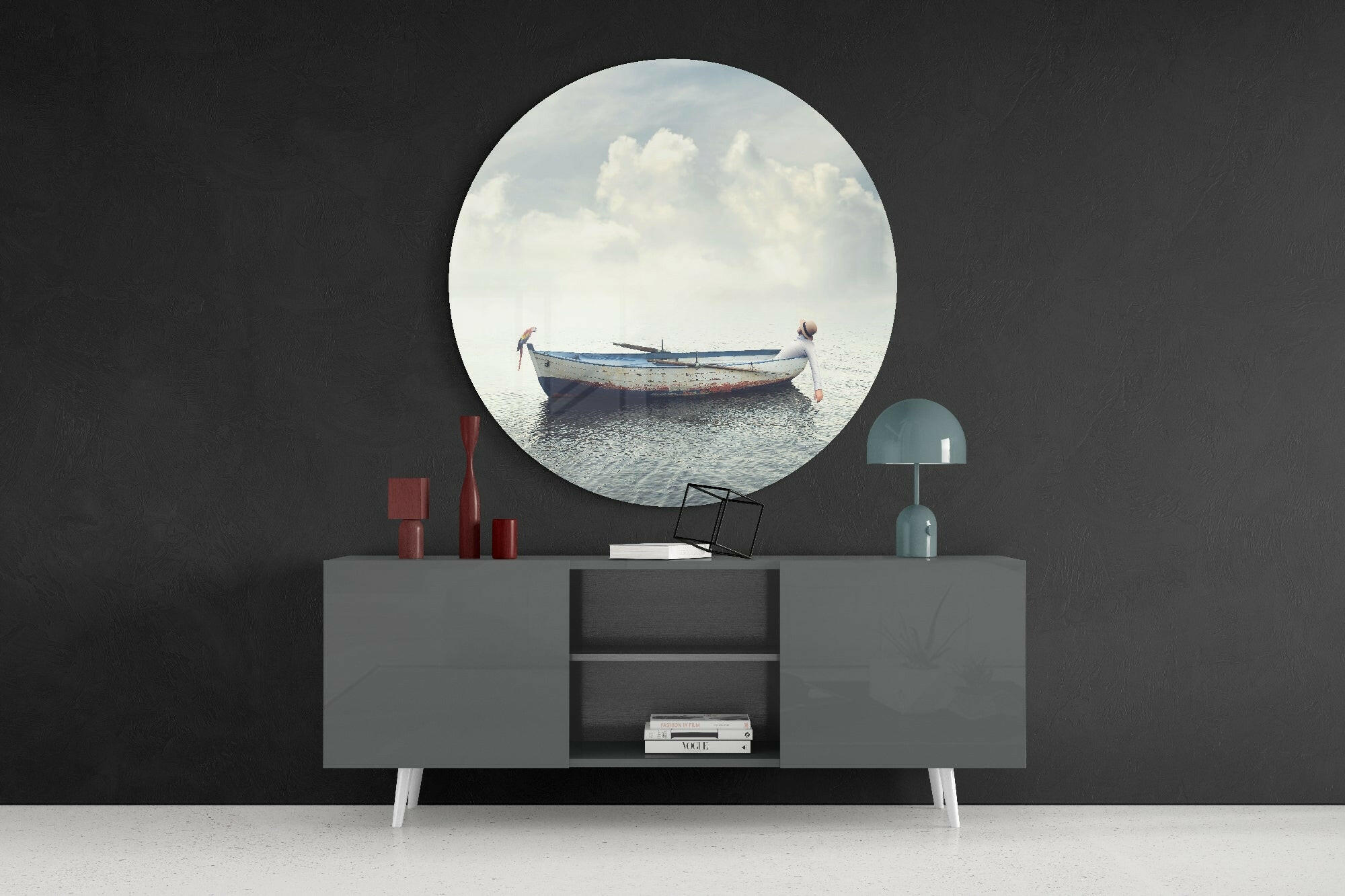 Marine Glass Wall Art
