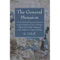 The General Menaion - Paperback