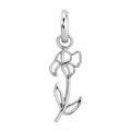 February Amethyst Birthstone Charm - Flower (Iris) (Rewards Store)