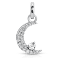 April Diamond Birthstone Charm - Moon (Rewards Store)