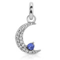 September Sapphire Birthstone Charm - Moon (Rewards Store)