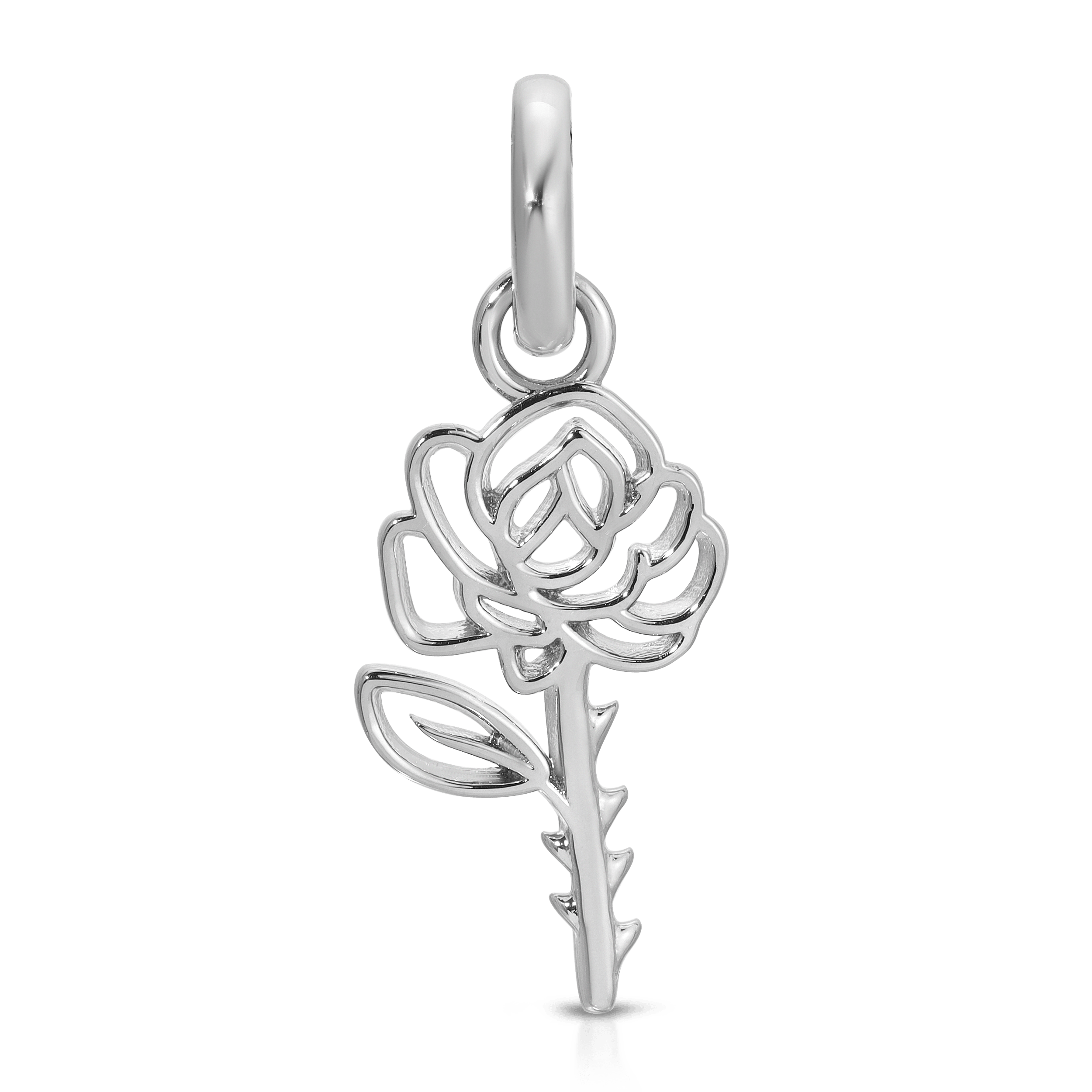 June Pearl  Birthstone Charm - Flower (Rose) (Rewards Store)