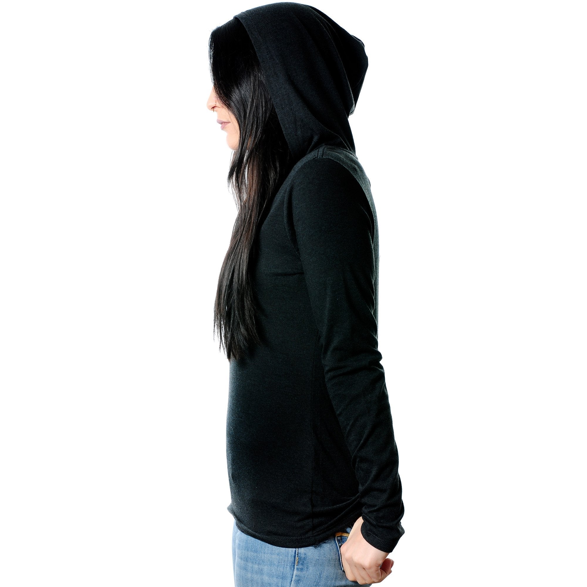 Hey Babe Tapered Long Sleeve Hoodie