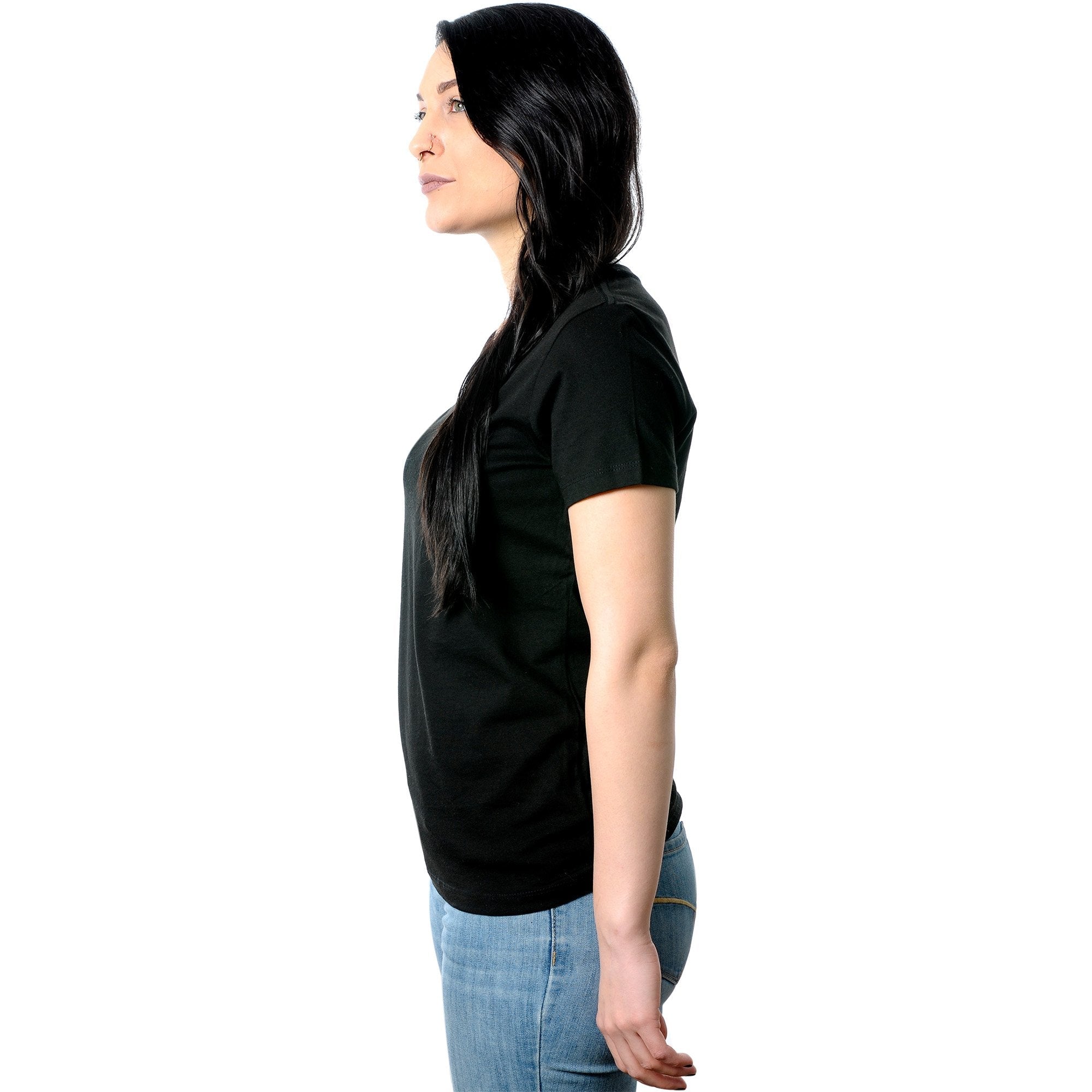 Free Spirit Tapered V-Neck Tee Shirt