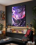 Amaterasu Itachi Glass Wall Art || Designer Collection