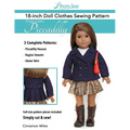 Liberty Jane 18 Inch Doll Clothes Pattern Euro Libby: Piccadilly - Paperback