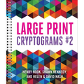 Large Print Cryptograms #2 - Spiral