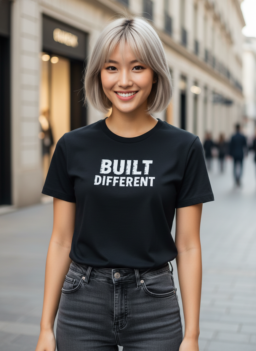 Built Different NIKE Premium Branded Performance T-Shirt