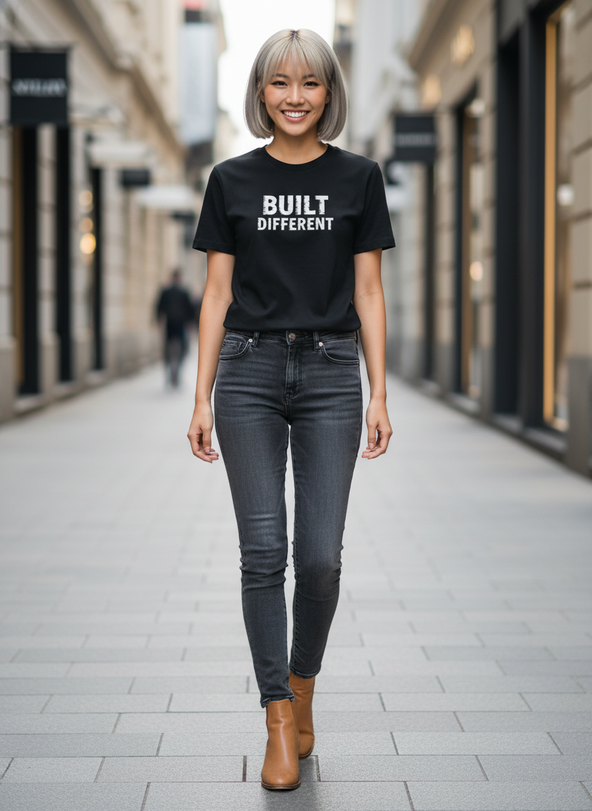 Built Different NIKE Premium Branded Performance T-Shirt