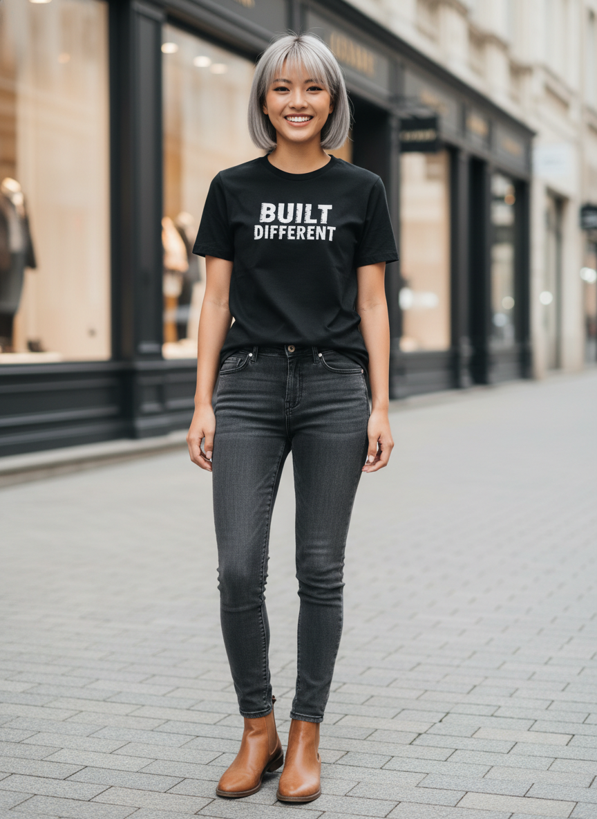 Built Different NIKE Premium Branded Performance T-Shirt