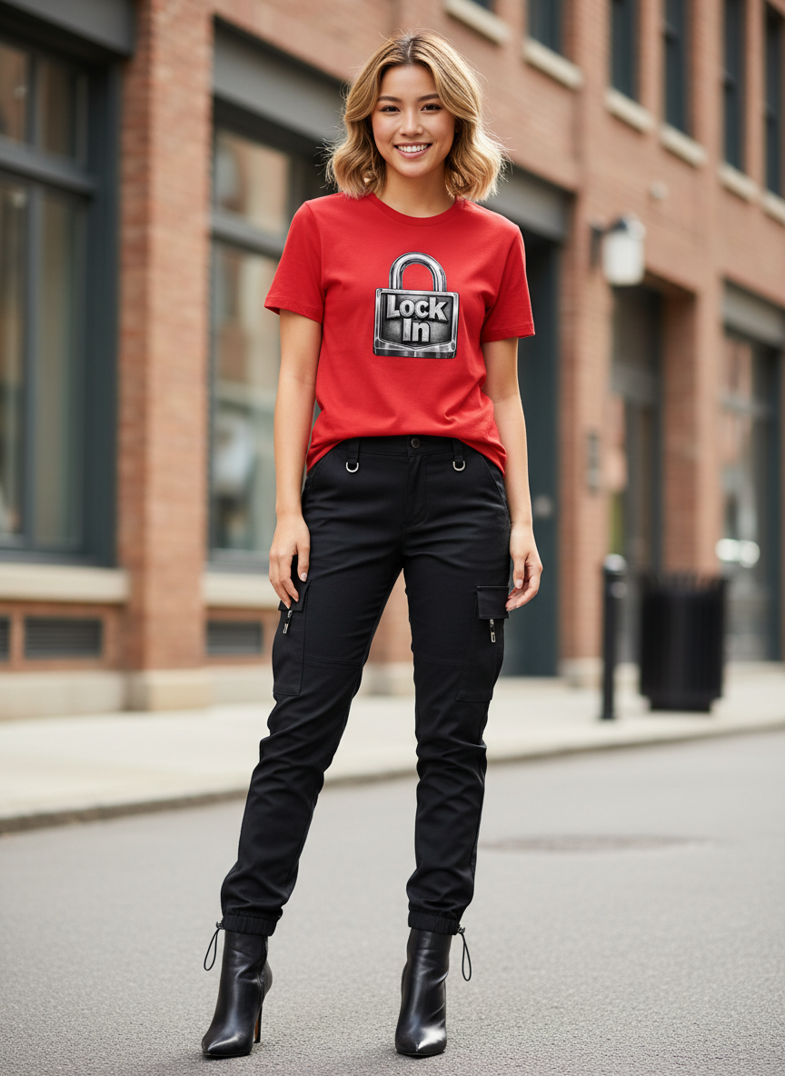 Lock In NIKE Premium Branded Performance T-Shirt