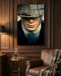 Peaky Blinders-Thomas Shelby Glass Wall Art