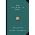 The Philosophy Of Being - Paperback