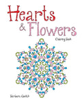 Hearts & Flowers: Coloring Book - Paperback