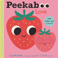Peekaboo: Love: (An Interactive Board Book for Babies & Toddlers with Mirror & Sliders to Push, Pull, or Turn. Cute Artwork Includes a Strawberry, Rai - Board Book