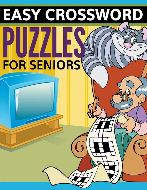 Easy Crossword Puzzles For Seniors: Super Fun Edition - Paperback