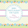 Baby Photo Album for Twins: Baby Memory Book - Paperback