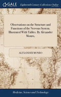 Observations on the Structure and Functions of the Nervous System. Illustrated With Tables. By Alexander Monro, - Hardcover