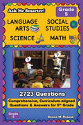 Ask Me Smarter! Language Arts, Social Studies, Science, and Math - Grade 5: Comprehensive, Curriculum-aligned Questions and Answers for 5th Grade - Paperback