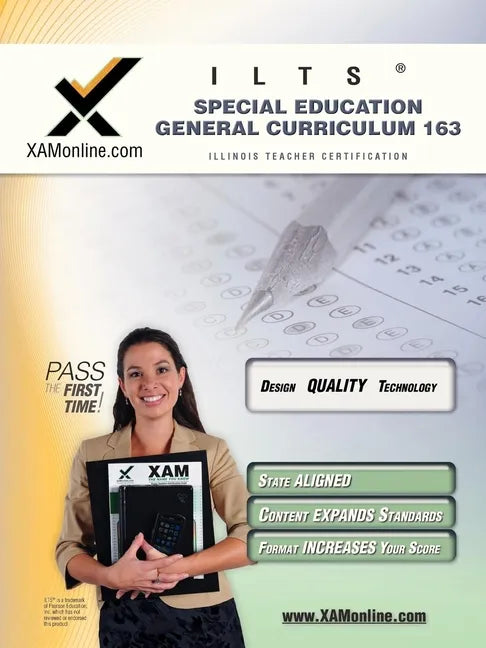 Ilts Special Education General Curriculum Test 163 Teacher Certification Test Prep Study Guide - Paperback
