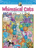 Creative Haven Whimsical Cats Coloring Book - Paperback