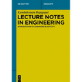 Lecture Notes in Engineering: Introduction to Linearized Elasticity - Paperback