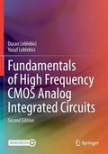 Fundamentals of High Frequency CMOS Analog Integrated Circuits - Paperback