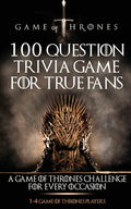 Game of Thrones: 100 Question Trivia Game for True Fans - Paperback