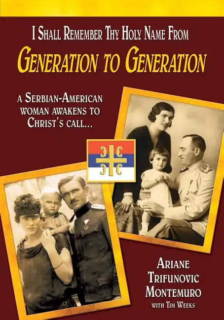 I Shall Remember Thy Holy Name From Generation to Generation - Paperback