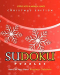 SUDOKU Puzzles - Christmas Edition, Hard to Very Hard: Puzzles + Solutions - Paperback