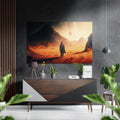 Another Planet Brushed Aluminum Dibond Wall Art