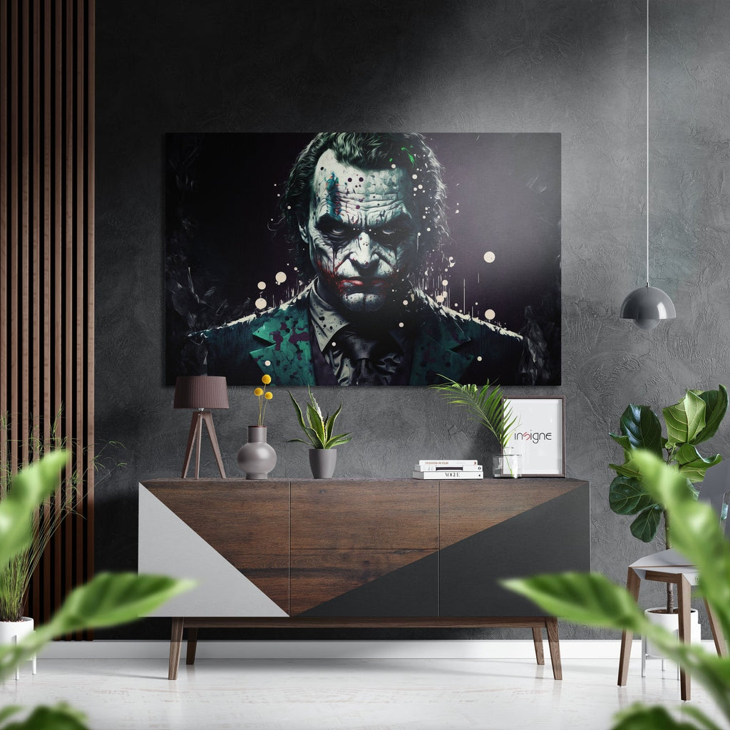 Joker Brushed Aluminum Dibond Wall Art