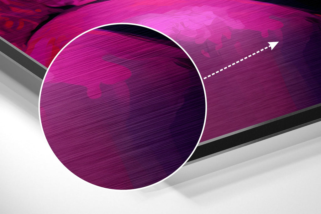 Marilyn Monroe Brushed Aluminum Dibond Wall Art
