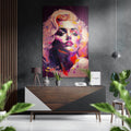 Marilyn Monroe Brushed Aluminum Dibond Wall Art