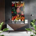 Frida Kahlo Brushed Aluminum Dibond Wall Art