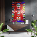 Andy Warhol Brushed Aluminum Dibond Wall Art
