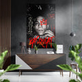 Basquiat Brushed Aluminum Dibond Wall Art