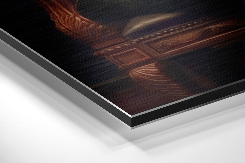 Joker Brushed Aluminum Dibond Wall Art