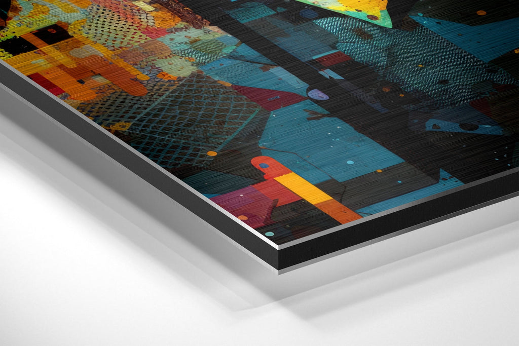 Heisenberg Brushed Aluminum Dibond Wall Art