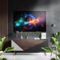 Colors of Space Brushed Aluminum Dibond Wall Art