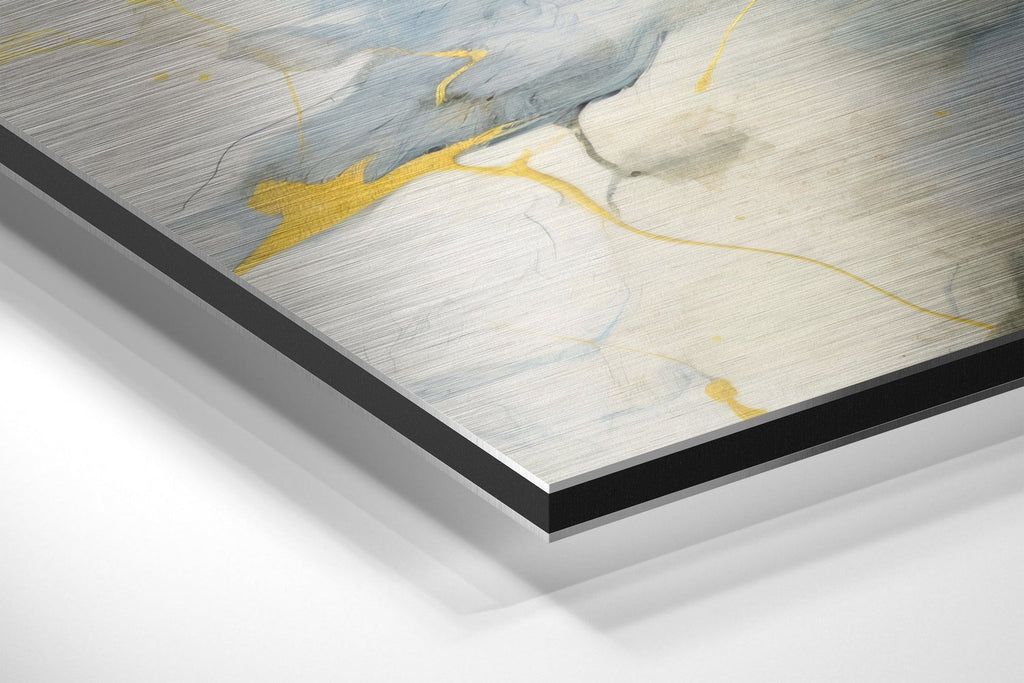 Marbleous  Brushed Aluminum Dibond Wall Art