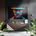 Heisenberg Brushed Aluminum Dibond Wall Art